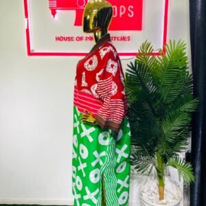 Bardot Neckline Gown