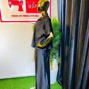 Illusion Neckline Gown